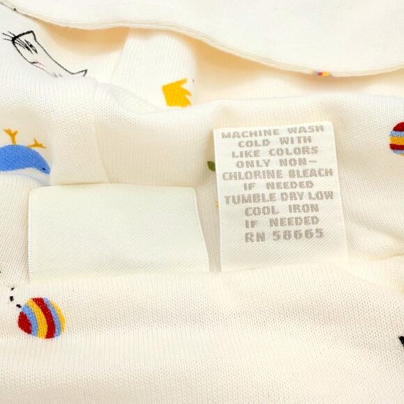 Nordstrom Baby Knotted Lined Hoodie Unisex Once Upon A Time Jacket Cream Newborn - Picture 5 of 8